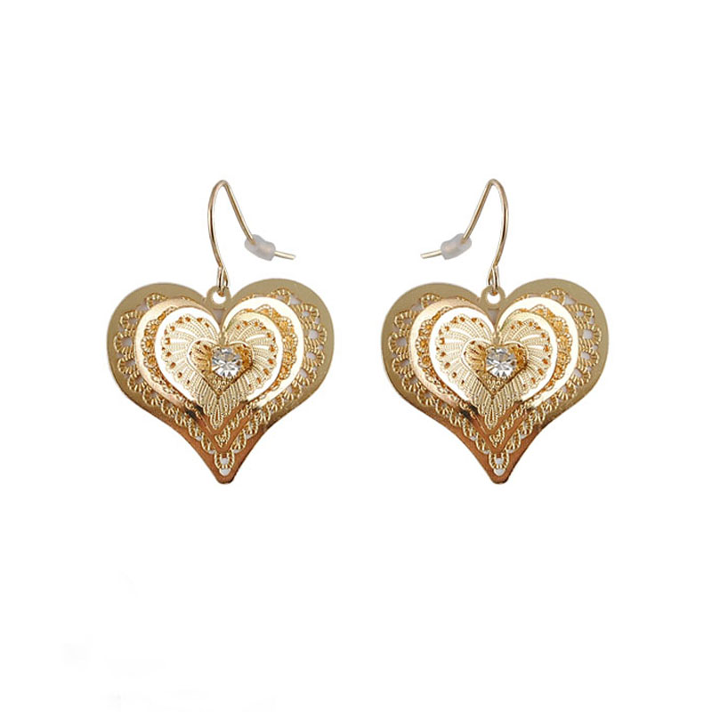 Brand New Lady Heart Earrings with Jewelry 100% Green Plated Gold 1pieces / lot Heavy Drop Shipping
Brand New Lady Heart Earrings with Jewelry 100% Green Plated Gold 1pieces / lot Heavy Drop Shipping