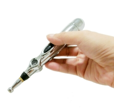 Electric Acupuncture Magnet Therapy Heal Stainless Steel Massage Pen Meridian Energy & Relaxation Free 1