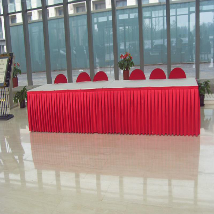 h100cm x l 10meters ice silk cloth for long table table skirt cloth cover wedding table skirt hotel home banquet party table cloth decor