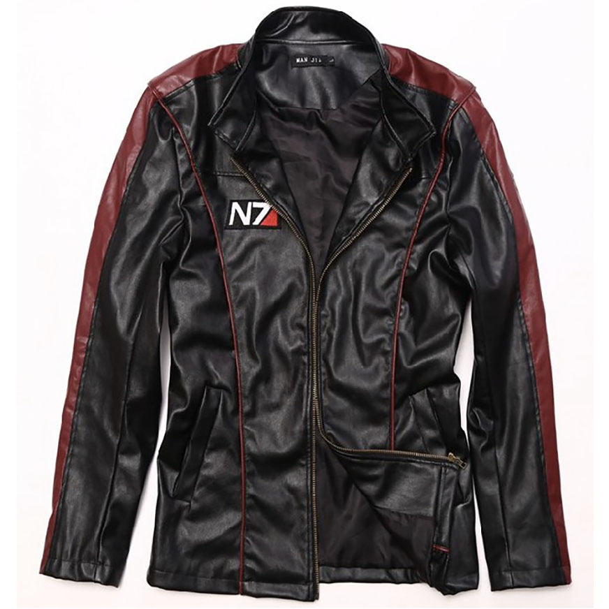 Fall-Game Mass Effect N7 mens leather jackets and coats Male motorcycle jacket boys clothes Coat men cosplay costume Jaqueta De Couro
Fall-Game Mass Effect N7 mens leather jackets and coats Male motorcycle jacket boys clothes Coat men cosplay costume Jaqueta De Couro