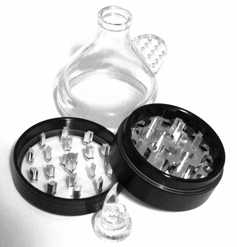 56mm Aluminum Alloy Metal Funnel Grinder 4 Parts Tobacco Herb Spice Grinder Hand Cracker Muller FOR VAPORIZER Hand tabacco Smoking Accessori
56mm Aluminum Alloy Metal Funnel Grinder 4 Parts Tobacco Herb Spice Grinder Hand Cracker Muller FOR VAPORIZER Hand tabacco Smoking Accessori
