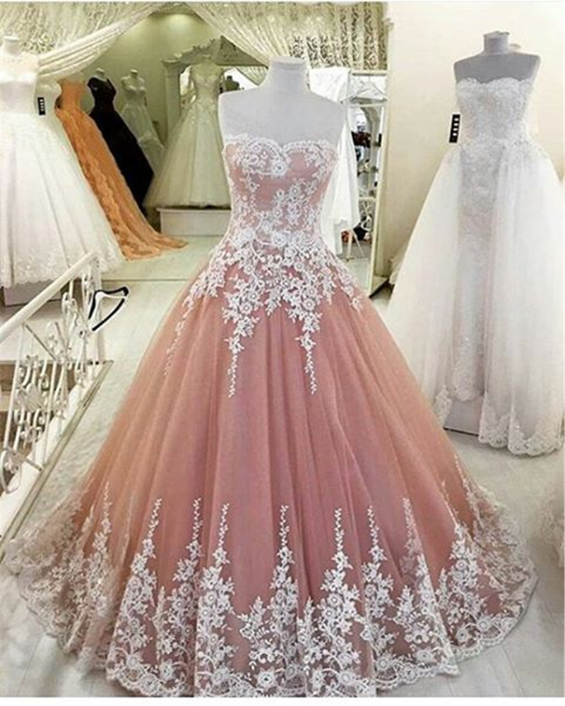 Strapless Ivory Lace Applique Ball Gowns Quinceanera Dresses Reals Party Gowns formal women dress prom dress, Red
Strapless Ivory Lace Applique Ball Gowns Quinceanera Dresses Reals Party Gowns formal women dress prom dress, Red