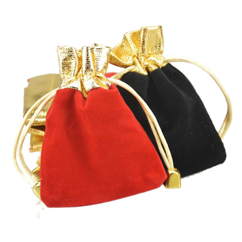 Velvet jewelry pouches drawstring bags With Gold Bead fit for necklace bracelet earring Christmas wedding candy gift package 7x9cm 2.7x3.5''
Velvet jewelry pouches drawstring bags With Gold Bead fit for necklace bracelet earring Christmas wedding candy gift package 7x9cm 2.7x3.5''