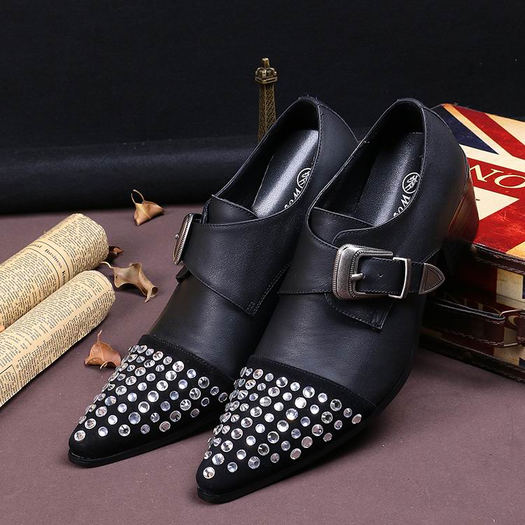 Designer Luxury Mens Black Monk Dress Shoes Fashion Rhinestone Leather Buckle Strap Flat Shoes For Mens Leisure Shoes Size 38-46
Designer Luxury Mens Black Monk Dress Shoes Fashion Rhinestone Leather Buckle Strap Flat Shoes For Mens Leisure Shoes Size 38-46