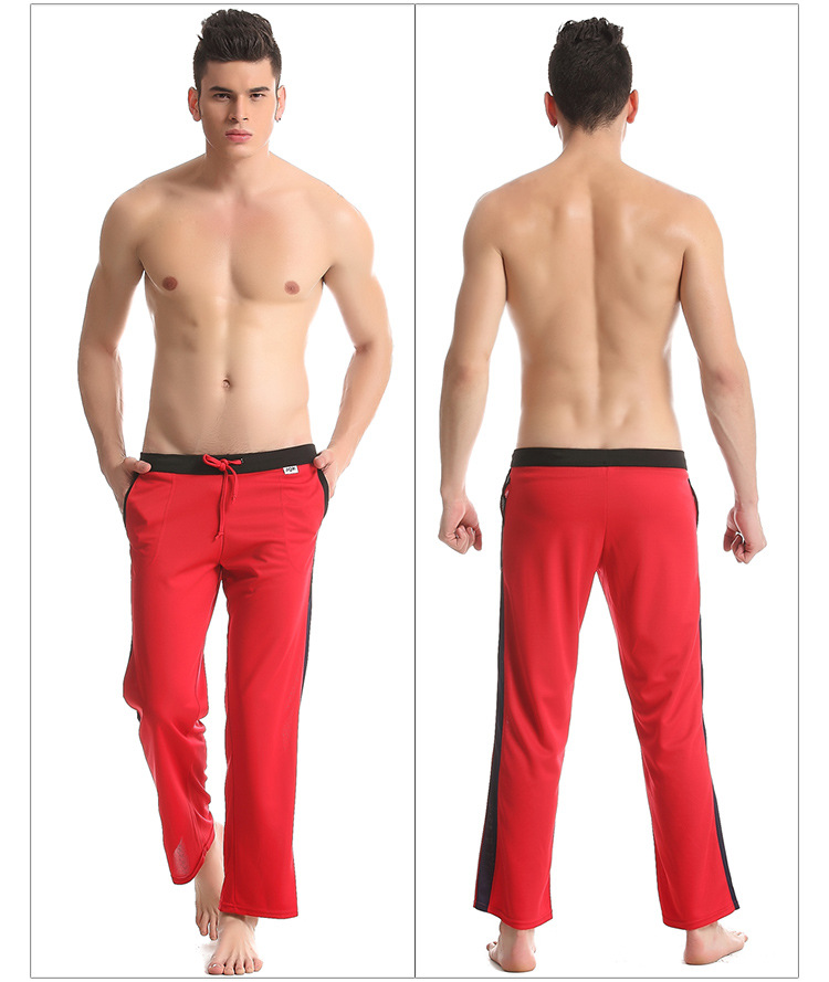 Wholesale-Men new fashion yoga Loose Men pants Leisure Optional stripe soft comfy Casual long pants spring sport pants punk cool p03