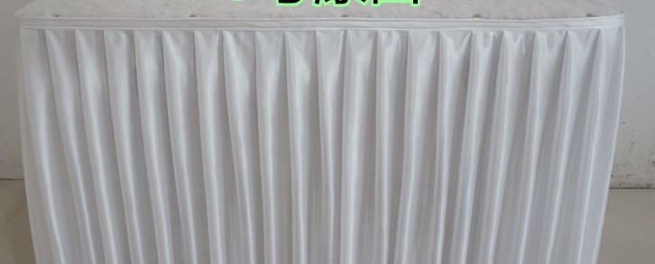 h100cm x l 10meters ice silk cloth for long table table skirt cloth cover wedding table skirt hotel home banquet party table cloth decor