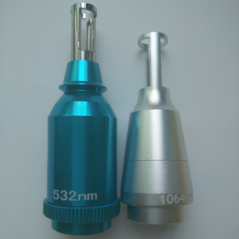 1064nm 532nm lens laser tips head for tattoo removal machine ND YAG laser headle tips lens