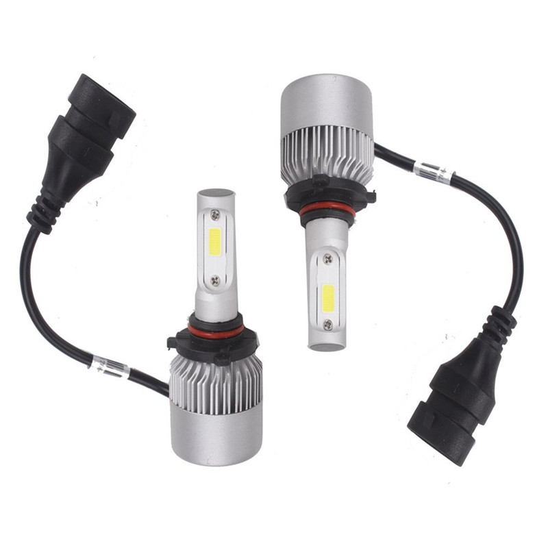 LED Headlights S2 Series H1/H3/H4/H7/H11/H13/9005/9006/9012/ LED Headlight Bulbs with 2 Pcs of LED Conversion Kits 72W 8000LM COB Chips Fog
LED Headlights S2 Series H1/H3/H4/H7/H11/H13/9005/9006/9012/ LED Headlight Bulbs with 2 Pcs of LED Conversion Kits 72W 8000LM COB Chips Fog