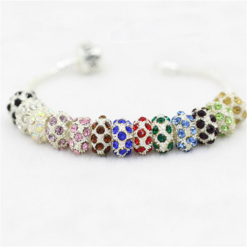 Flat Wheel 18 Crystal Charm Bead 925 Silver Plated Fashion Women Jewelry Stunning Design European Style For Pandora Bracelet Necklace
Flat Wheel 18 Crystal Charm Bead 925 Silver Plated Fashion Women Jewelry Stunning Design European Style For Pandora Bracelet Necklace