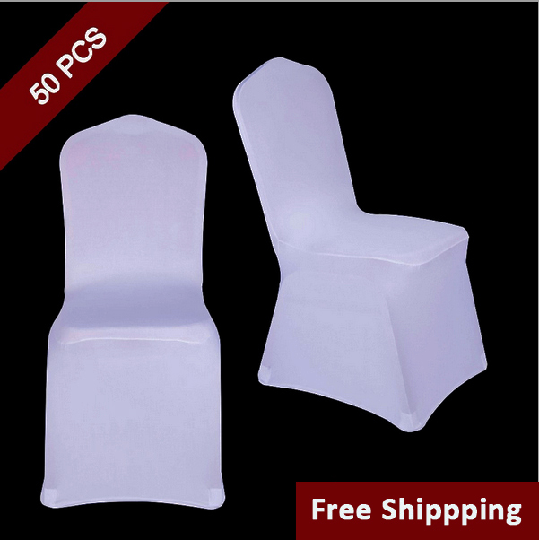 50PC White Polyester Spandex Wedding Chairs Covers for Ceremony Event Folding Hotel Banquet Seat Cover New Universal Size Chair Slipcover
50PC White Polyester Spandex Wedding Chairs Covers for Ceremony Event Folding Hotel Banquet Seat Cover New Universal Size Chair Slipcover