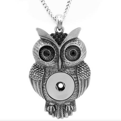 Owl Snap Button Jew… - image