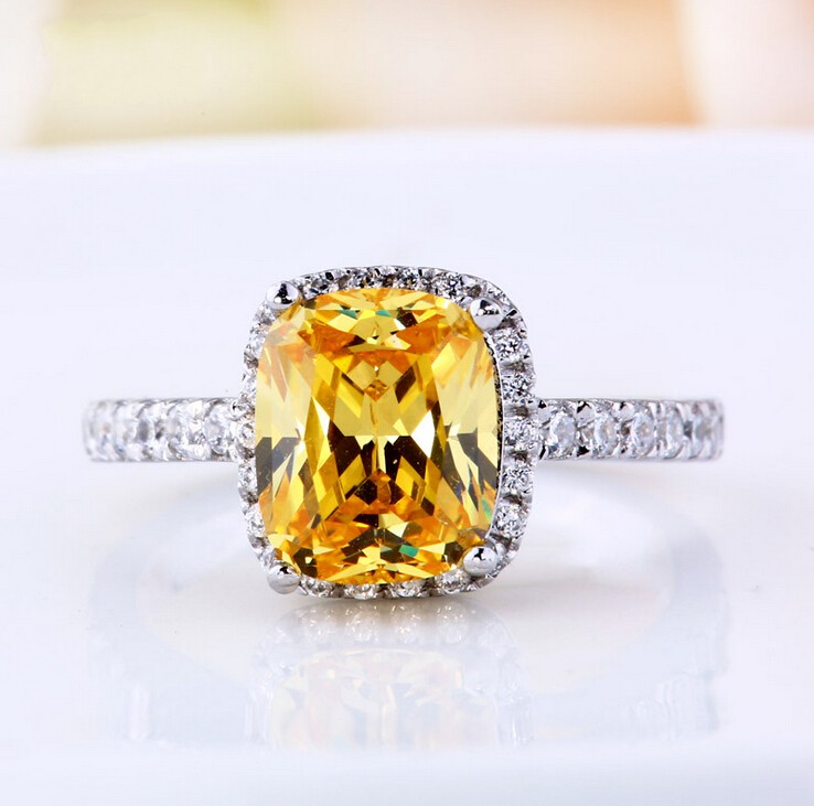 Vecalon 2016 Brand Fashion Topaz Cz diamond ring 925 Sterling Silver Engagement Wedding Band Ring for Women gift
Vecalon 2016 Brand Fashion Topaz Cz diamond ring 925 Sterling Silver Engagement Wedding Band Ring for Women gift
