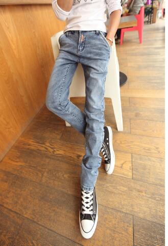 Wholesale-Recommand Desinger Jeans Spring New Arrival Mens Zipper Style Jeans skinny denim harem pants personality skinny jeans men