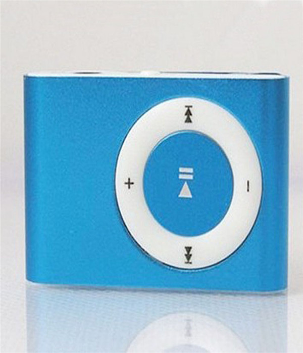 Mini Lettore Mp3 Player Alluminio Clip Usb Supporta Micro Sd TF 16 32 Gb Rosso No Screen Clip MP3 Wholesale Gift Card Clip Good Quality Nice