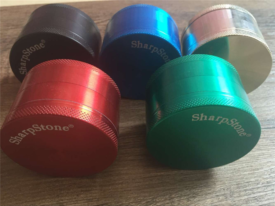 Hot on sale 40 50 55 6375 mm Metal herb grinder Sharp Stone 4 parts herbal tobacco red green blue black SharpStone grinder DHL Free shipping
Hot on sale 40 50 55 6375 mm Metal herb grinder Sharp Stone 4 parts herbal tobacco red green blue black SharpStone grinder DHL Free shipping