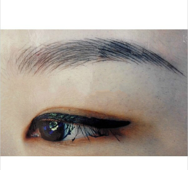 Wholesale- Silver professional permanent makeup pen 3D embroidery manual tattoo eyebrow microblade 50pcs/lot