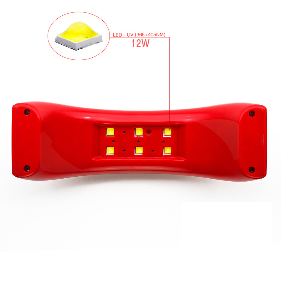 Time-limited Sale Blow Dryer Softair Secador De Cabelo Led Nail Lamp, Uv Tool, Phototherapy Machine, 12w, Usb Portable Mini Lamp