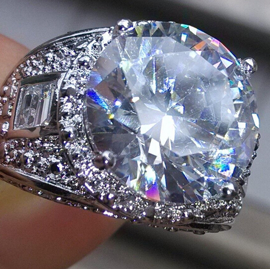 Wholesale - 5ct Size 9/10/11jewelry set 18KT white Gold Filled white topaz Gemstones men Diamondque wedding Ring for love gift
Wholesale - 5ct Size 9/10/11jewelry set 18KT white Gold Filled white topaz Gemstones men Diamondque wedding Ring for love gift