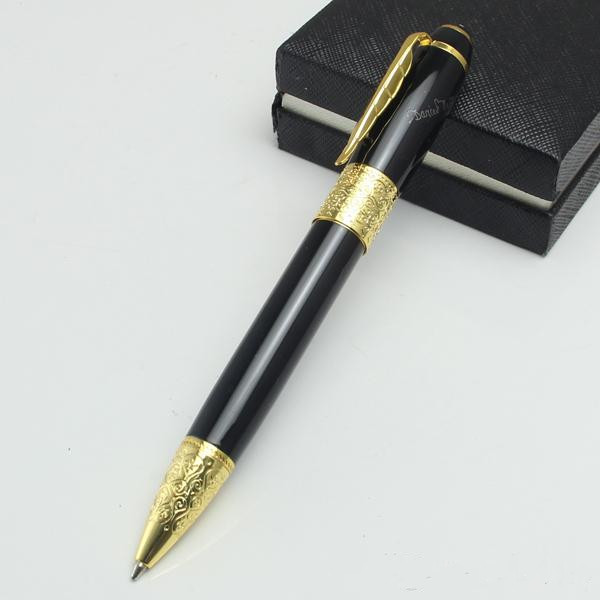 high quality silver carved Writers daniel defoe black ballpoint pen with Novelty maple leaves clip stationery office school supplies writing m pens, Picture color
high quality silver carved Writers daniel defoe black ballpoint pen with Novelty maple leaves clip stationery office school supplies writing m pens, Picture color