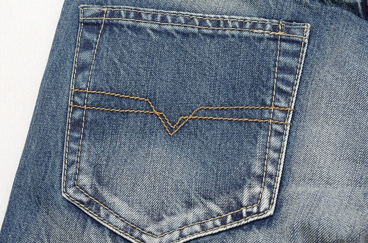 2016 Fashion Men Jeans DL Famous Brand High Quality Big Size Ripped Jeans For Men Jeans Straight Casual Jeans arrival jeans destroyed baggy
