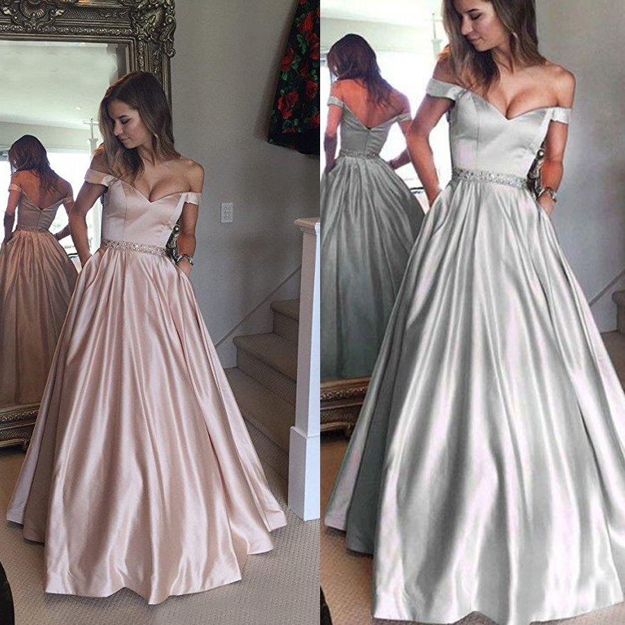 Off the Shoulder Sleeves Country Formal Dress Plus Size Evening Party Gowns with Sash Long Prom Dresses 2019 Red Carpet Inspired, Lavender
Off the Shoulder Sleeves Country Formal Dress Plus Size Evening Party Gowns with Sash Long Prom Dresses 2019 Red Carpet Inspired, Lavender