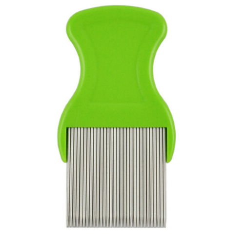 Flea Comb Cootie Stainless Steel Lice Comb for Children Flea Combs