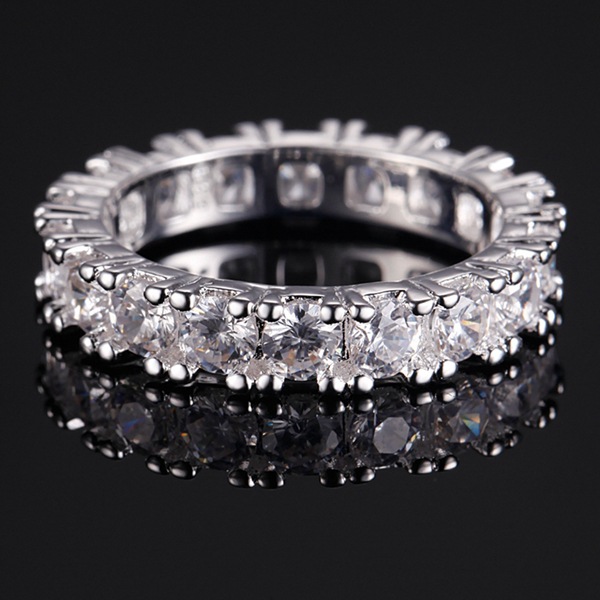 Vecalon Classic Fashion Jewelry Brand 925 Sterling Silver Ring Full Round 2 Carat CZ Diamond Engagement Wedding Rings For Women
Vecalon Classic Fashion Jewelry Brand 925 Sterling Silver Ring Full Round 2 Carat CZ Diamond Engagement Wedding Rings For Women