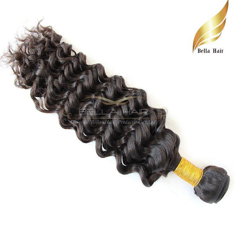 HairExtensions Unprocessed Virgin Human Cambodian Brazilian Hair Double Weft Weaves Deep Wave 1pc Bellahair, Natural color
HairExtensions Unprocessed Virgin Human Cambodian Brazilian Hair Double Weft Weaves Deep Wave 1pc Bellahair, Natural color