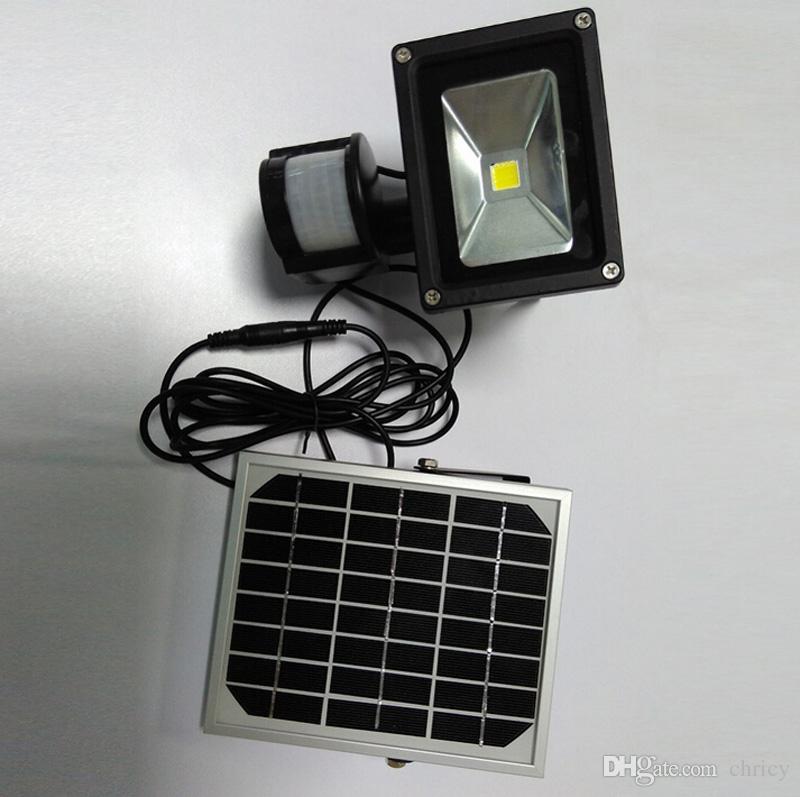 Solar LED Flood Light Street lamp Cool White Motion Sensor Security Outdoor Solar Spotlight Fixture 10W/20W/30W/50W