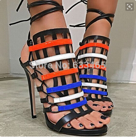 2020 women's sandals new arrival genuines leather and top quality gladiator Sandals lace up high heels fashion, Blue
2020 women's sandals new arrival genuines leather and top quality gladiator Sandals lace up high heels fashion, Blue