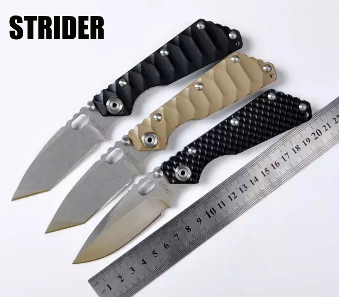 High Quality!Strider Grimlock tactical Folding Knife G10 stainless steel Handle 7Cr17 Pocket survival Knife Camping Hunting Knives
High Quality!Strider Grimlock tactical Folding Knife G10 stainless steel Handle 7Cr17 Pocket survival Knife Camping Hunting Knives