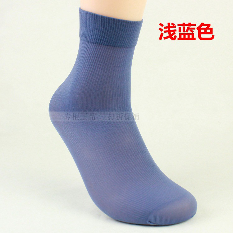 Wholesale-Summer men stretch hosiery ultra-thin Short socks men's male bamboo fiber socks wholesale manufacturers