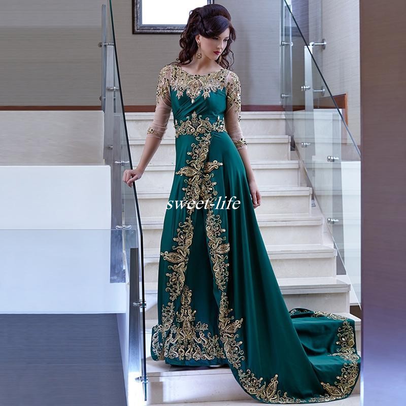 Arabic Emerald Mother of the Bride Dress with Illusion Half Sleeve Appliques 2019 Elegant Women Formal Evening Dresses Party Gown, Gray
Arabic Emerald Mother of the Bride Dress with Illusion Half Sleeve Appliques 2019 Elegant Women Formal Evening Dresses Party Gown, Gray