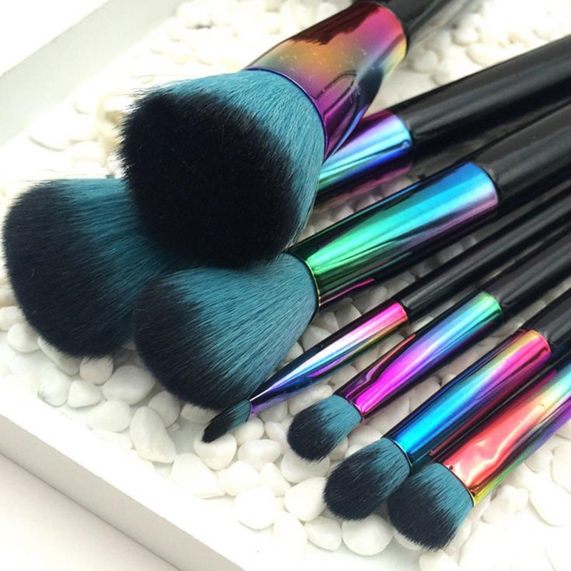 High Quality Makeup Brushes Kits Gradient Color Fantasy Set Foundation Powder Eyeshadow Makeup Brush Set F20171075