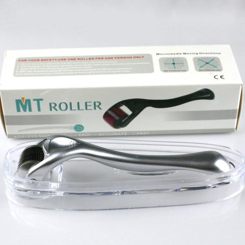 MT Derma roller 540 needles Skin dermaroller Silver/Gold handle 0.2mm-3.0mm Skin Beauty tool
MT Derma roller 540 needles Skin dermaroller Silver/Gold handle 0.2mm-3.0mm Skin Beauty tool