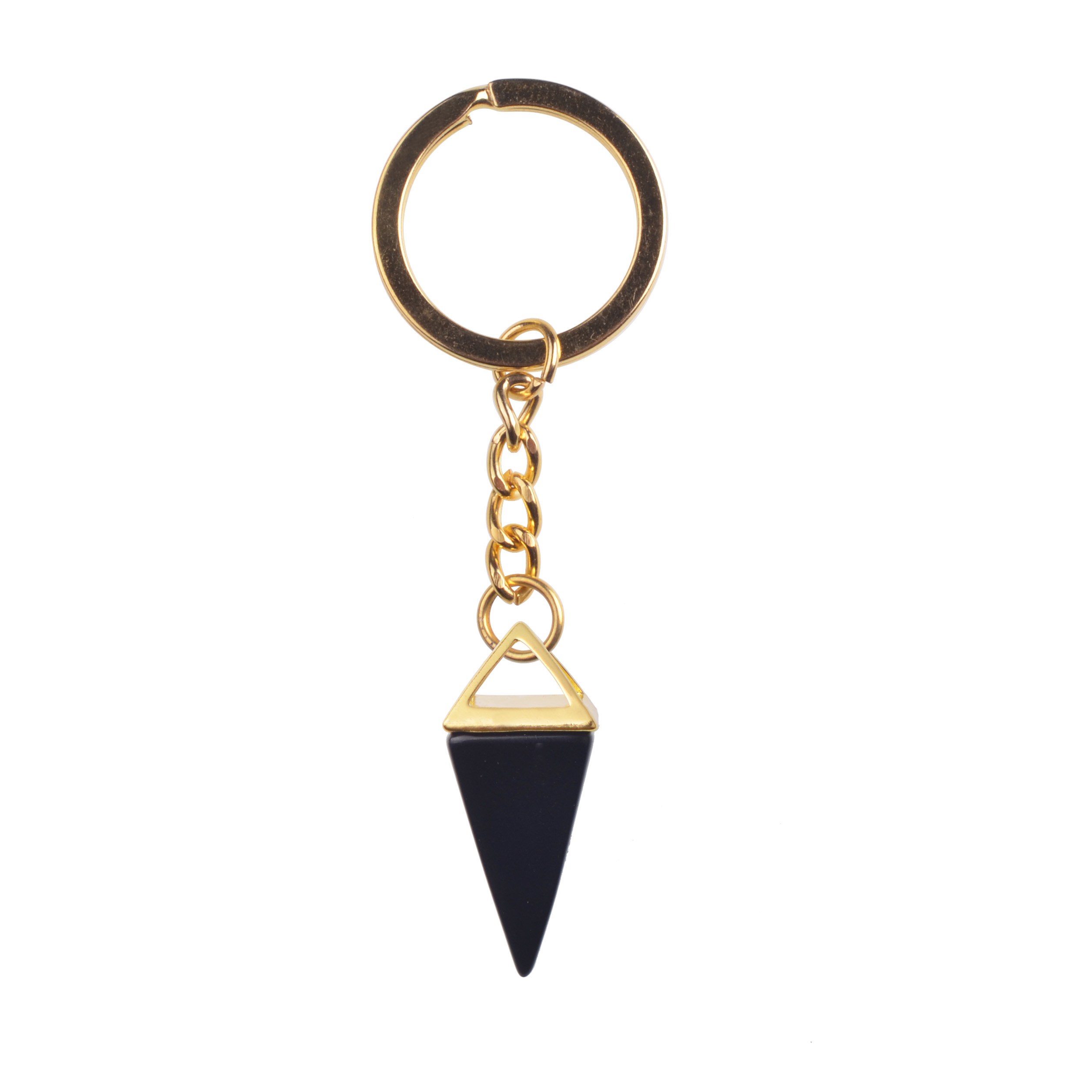 Stone key chain Natural Stone lapis lazuli opalite Key Chains with Women Purple Crystal Keychain Christmas Gift