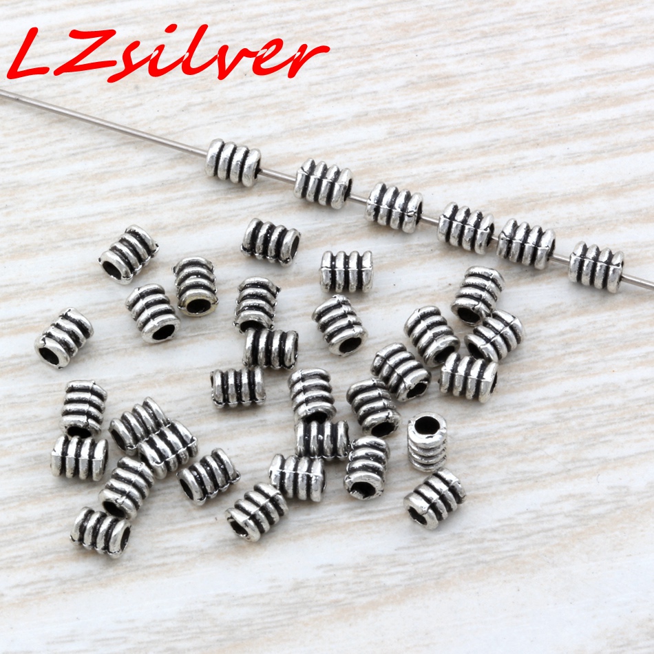 MIC 500pcs Antique Silver Zinc Alloy Spiral tube beads Spacer Bead Findings 3.5x 4.8mm DIY Jewelry D22
MIC 500pcs Antique Silver Zinc Alloy Spiral tube beads Spacer Bead Findings 3.5x 4.8mm DIY Jewelry D22