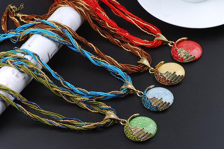 Hot sale National wind retro necklace handmade bead resin pendant necklace WFN585 (with chain) mix order 20 pieces a lot
Hot sale National wind retro necklace handmade bead resin pendant necklace WFN585 (with chain) mix order 20 pieces a lot