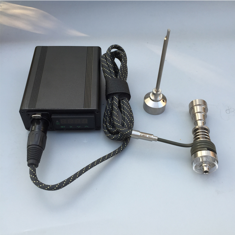 g9 enail E Nail D nail dab Electic enail banger TC PID box Dabber Dab rig ENail kit Domeless Titanium with quartz coils
g9 enail E Nail D nail dab Electic enail banger TC PID box Dabber Dab rig ENail kit Domeless Titanium with quartz coils