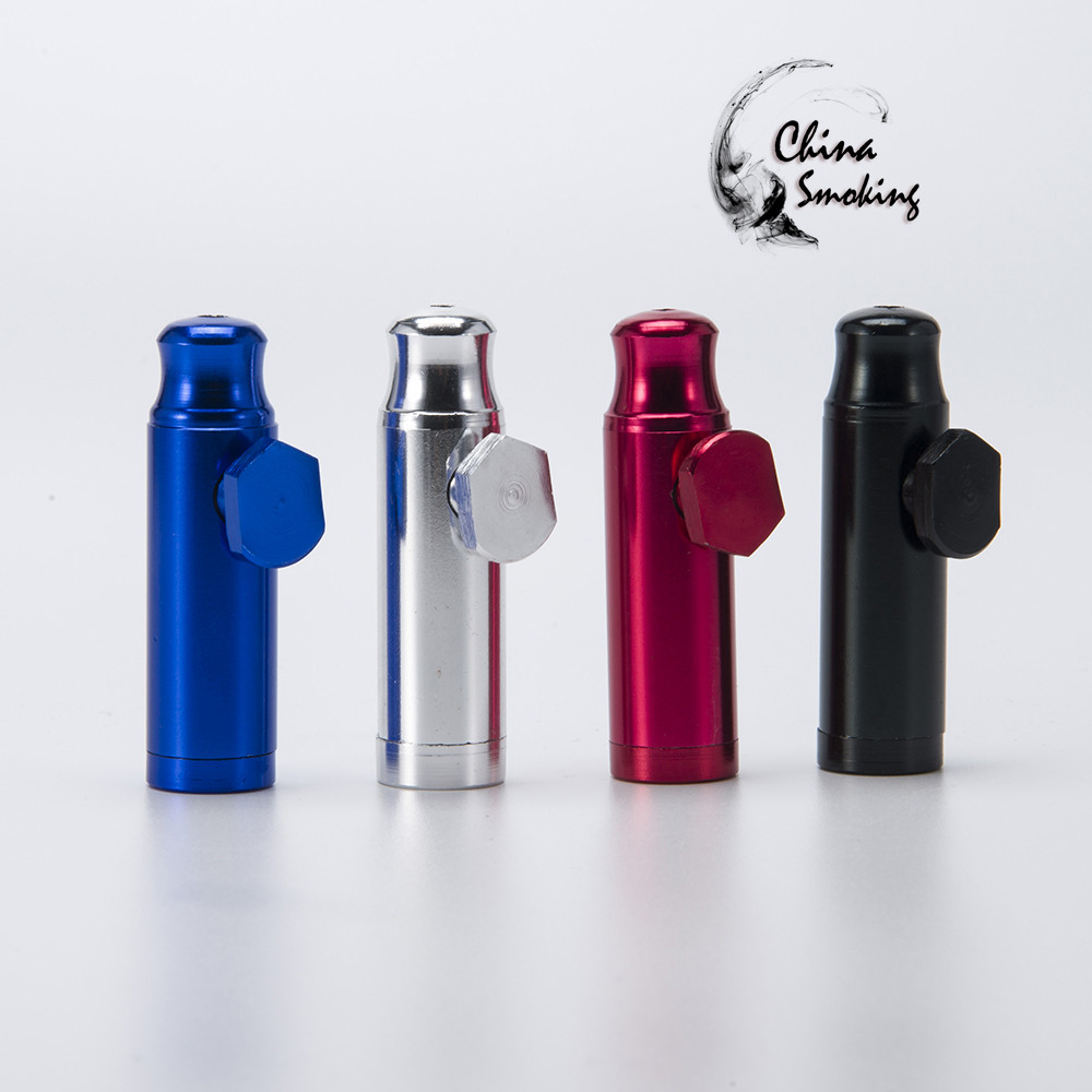 Bullet Pipe Snuff Snorter Aluminum Metal Smoking Pipes Portable Colorful Machine Pill Tobacco Sneaks A Toke pill box
Bullet Pipe Snuff Snorter Aluminum Metal Smoking Pipes Portable Colorful Machine Pill Tobacco Sneaks A Toke pill box