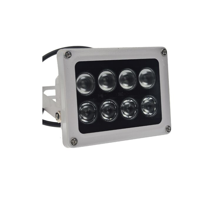 1pcs 12V 60m 8 array led infrared light night vision IR illuminator Outdoor Waterproof for CCTV Camera