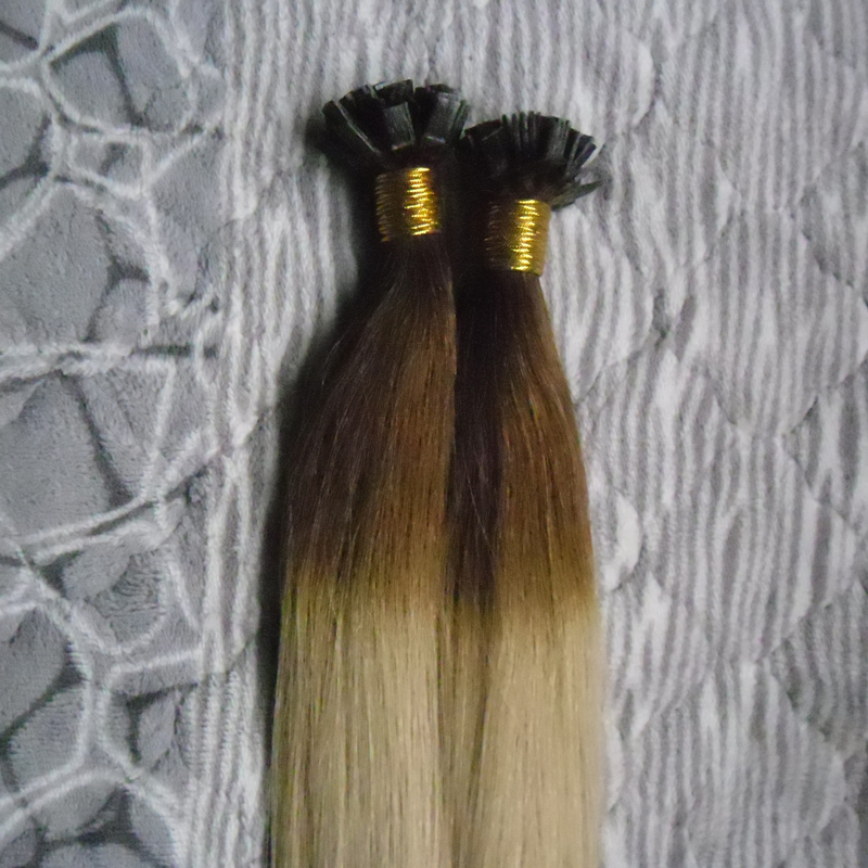 Natural-Looking Brazilian Remy Real Human Hair Extensions with Pre-Bonded UTips