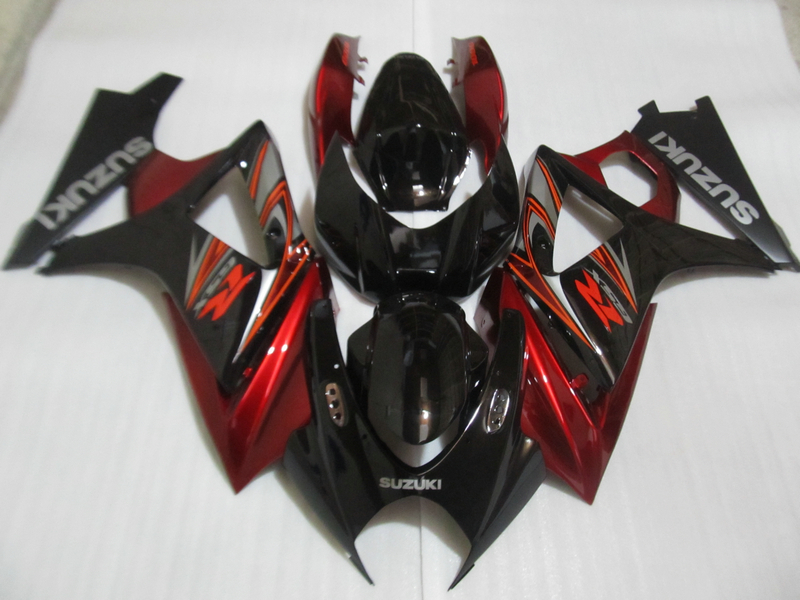 Motorcycle Fairing kit for Suzuki GSXR1000 07 08 wine red black fairings set GSXR1000 2007 2008 OT06, Multi-color
Motorcycle Fairing kit for Suzuki GSXR1000 07 08 wine red black fairings set GSXR1000 2007 2008 OT06, Multi-color