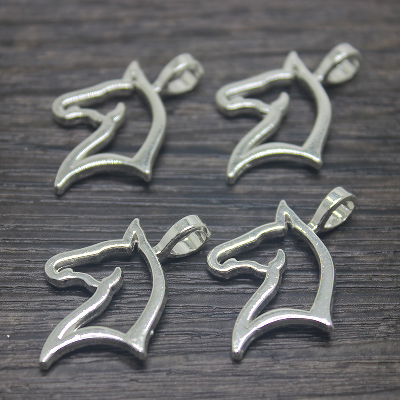 20pcs--30x12mm Antique silver tone Horse 2 Sided Horse Head Outline Charms pendant, Bronze;silver
20pcs--30x12mm Antique silver tone Horse 2 Sided Horse Head Outline Charms pendant, Bronze;silver