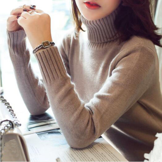 Women High Neck Sweater Long Sleeve Turtle Neck Knitted Pullovers Solid Knit Cashmere Tops for Autumn Winter LSF, Red
Women High Neck Sweater Long Sleeve Turtle Neck Knitted Pullovers Solid Knit Cashmere Tops for Autumn Winter LSF, Red