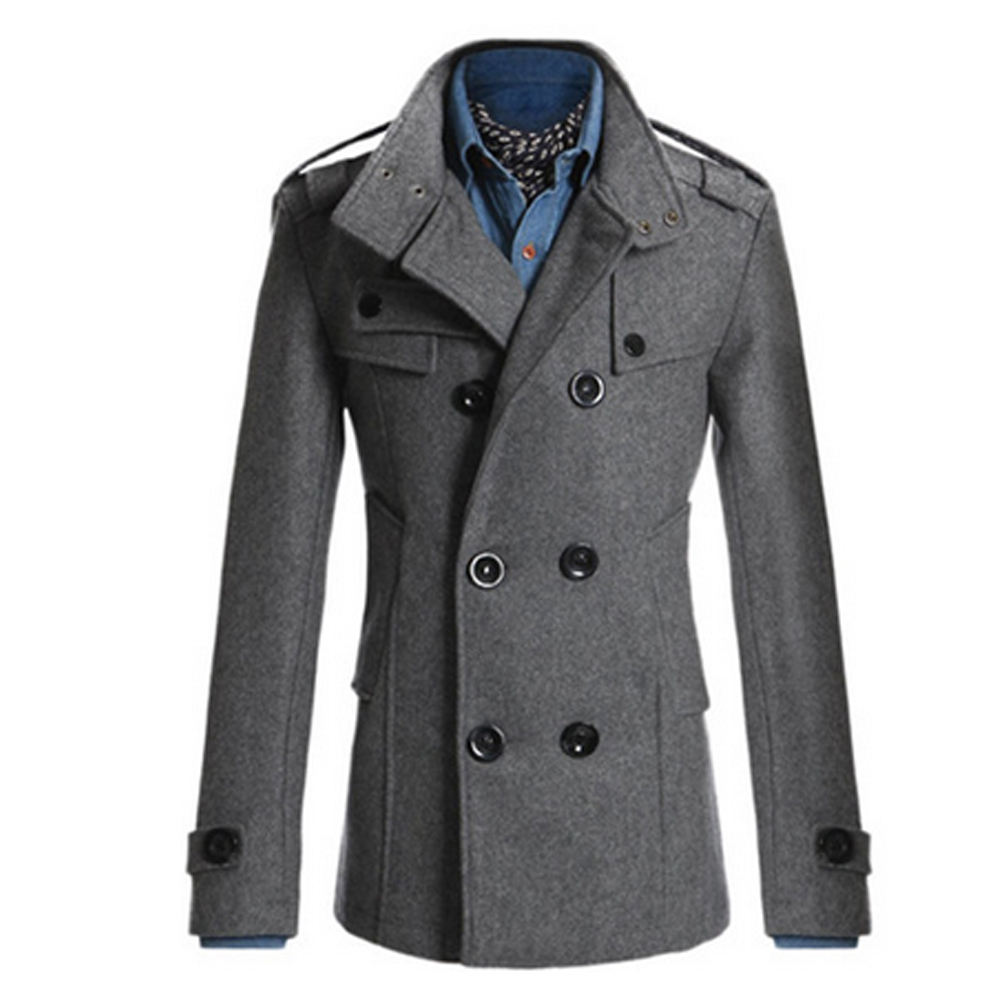 Wholesale- Trench Coat Men Classic Men's Double Breasted Masculino Trench Clothes Long Jackets Coats British Style Overcoat 3XL Plus Size 2, Gray
Wholesale- Trench Coat Men Classic Men's Double Breasted Masculino Trench Clothes Long Jackets Coats British Style Overcoat 3XL Plus Size 2, Gray