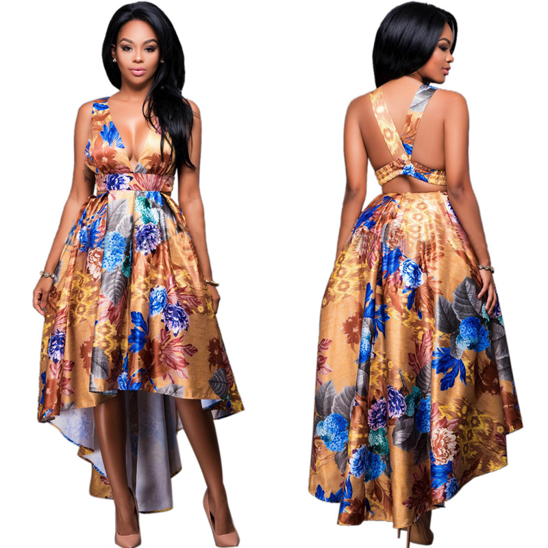 Taste casual dresses for women printing sexy plus size women clothing fashion wind irregular sexy club party dress summer formal dresses, Photo color
Taste casual dresses for women printing sexy plus size women clothing fashion wind irregular sexy club party dress summer formal dresses, Photo color