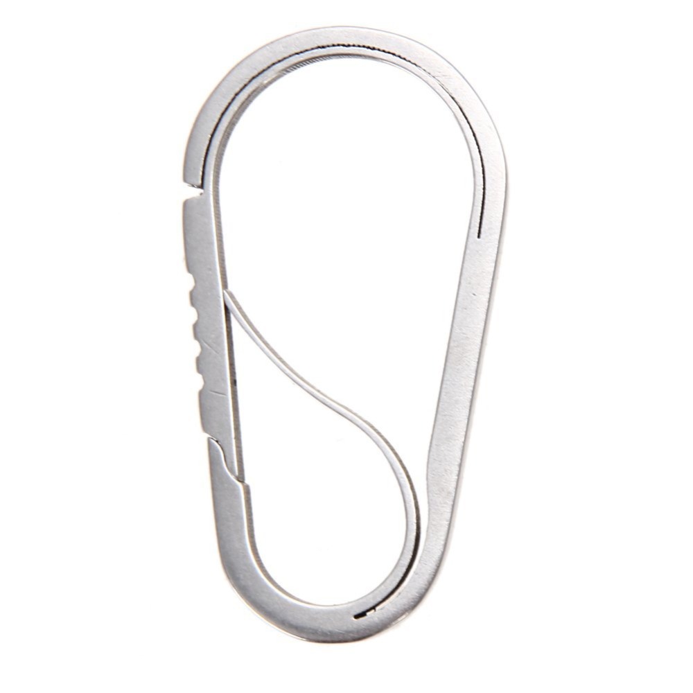 Wholesale-Polished Stainless Steel Key Ring Carabiner Hook Buckle Anti-theft Outdoor Belt Clip Keychain Bottle Opener Camp Equipment
Wholesale-Polished Stainless Steel Key Ring Carabiner Hook Buckle Anti-theft Outdoor Belt Clip Keychain Bottle Opener Camp Equipment