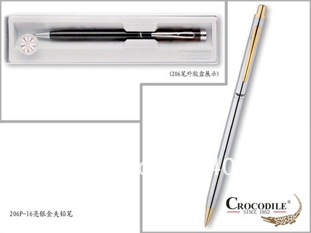 Wholesale-Crocodile High quality automatic pencil 0.5mm, 272 stroke free shipping Mechanical pencil
Wholesale-Crocodile High quality automatic pencil 0.5mm, 272 stroke free shipping Mechanical pencil