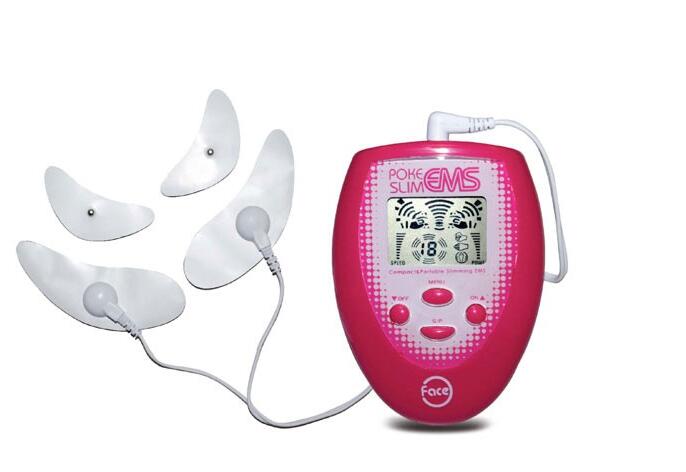 20pcs Self-adhesive Thin face crescent shape electrode pads for Tens Unit EMS Face beauty massager machine